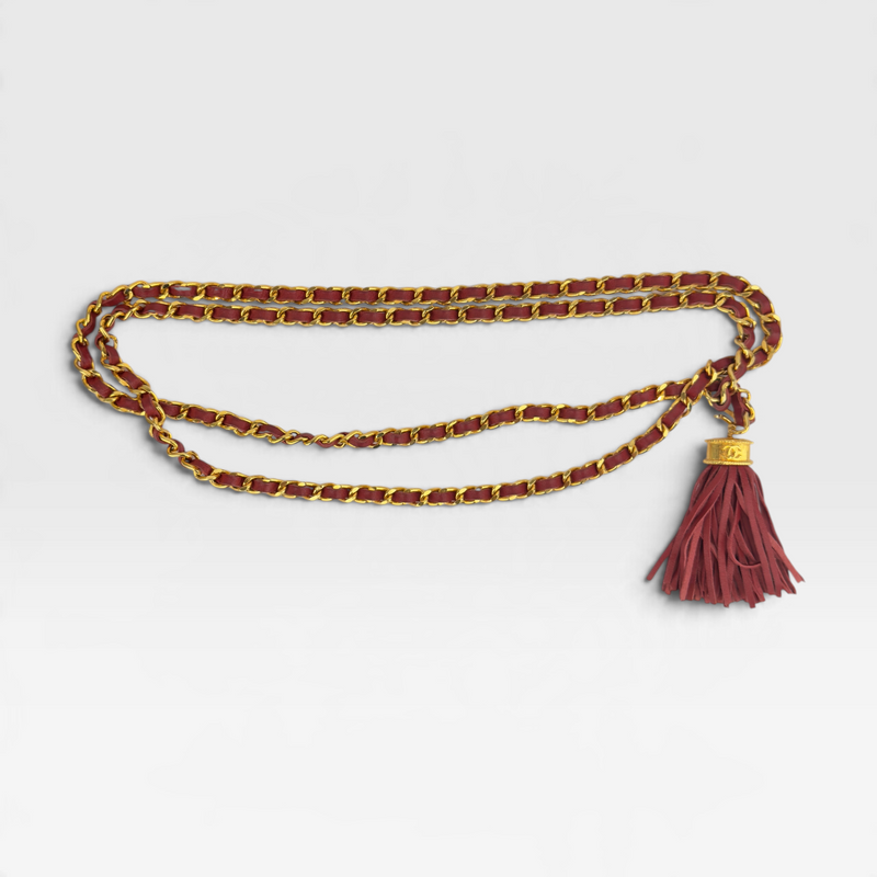 Chanel Tassel Belt