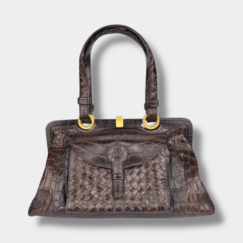 Bottega Veneta Crocodile Bag