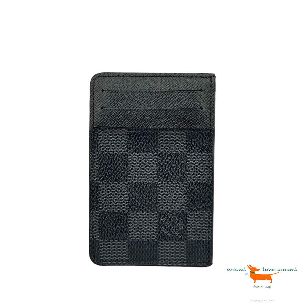 Louis Vuitton Damier Graphite Neo Porte-Cartes Karakoram Card Holder