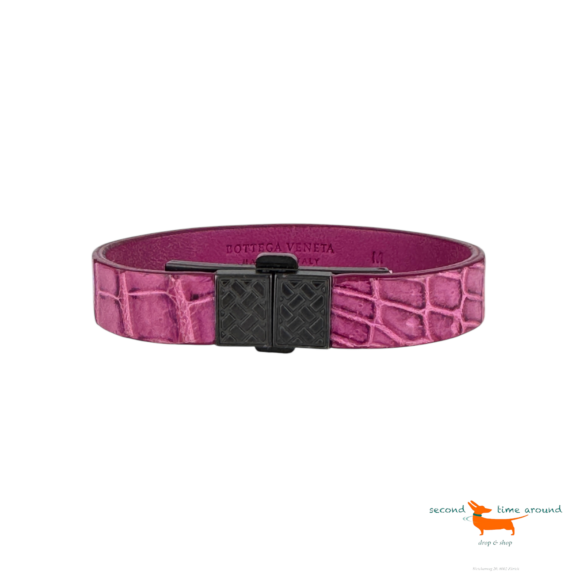 Bottega Veneta Crocodile Bracelet