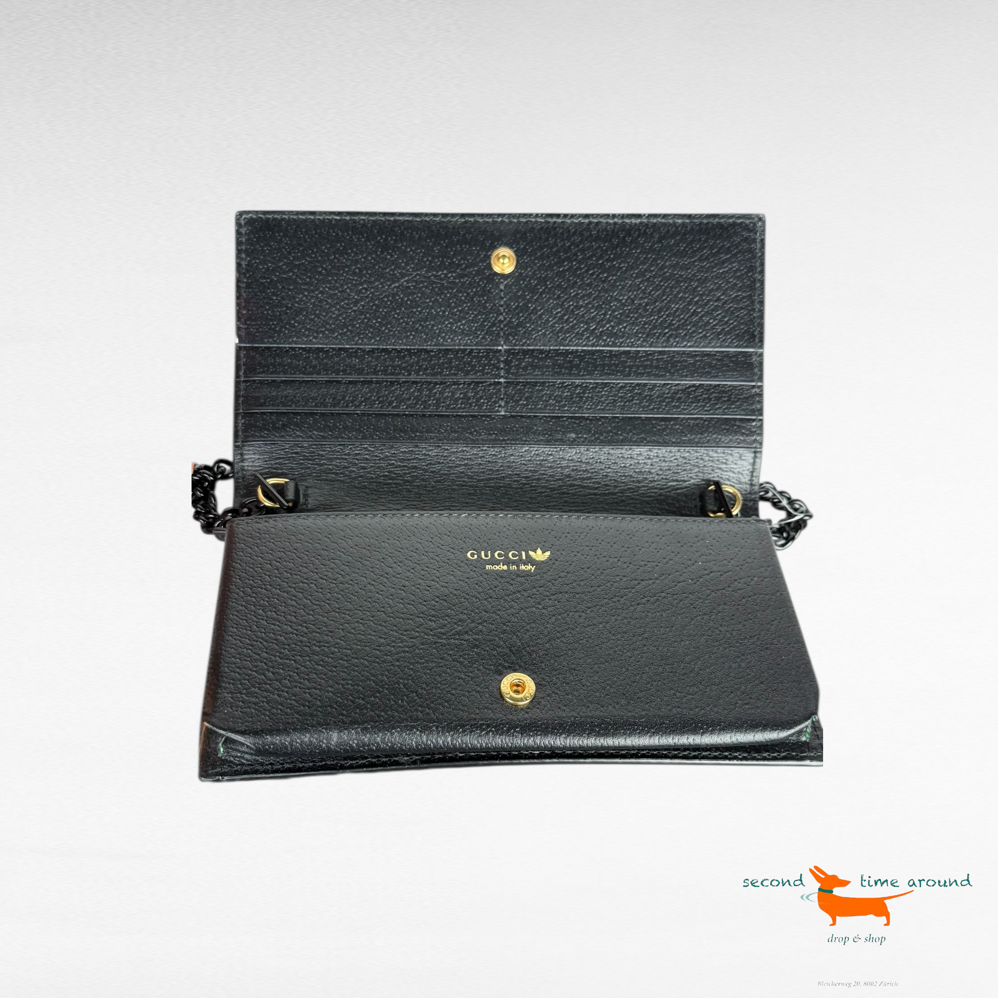 Gucci X Adidas GG Supreme Minaudière Bag