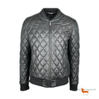 Philipp Plein Quilted Leather Jacket