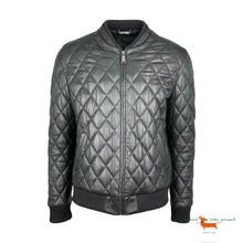 Philipp Plein Quilted Leather Jacket