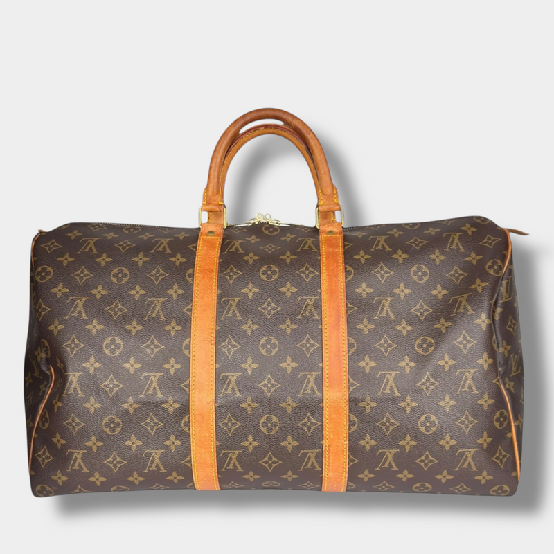 Louis Vuitton Keepal 50 Monogramm Vintage Bag