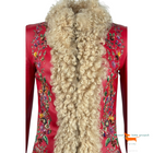 Dolce&Gabbana Embroidered Leather Show Piece Coat