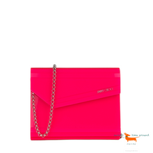 Jimmy Choo Candy Cerise Acrylic Clutch