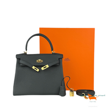 Hermes Kelly 25 Togo Leather Bag