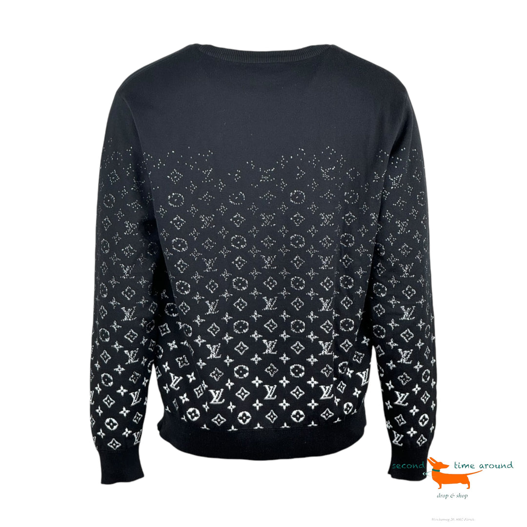 Louis Vuitton Limited Edition Runway Monogram LV Logo Sweater