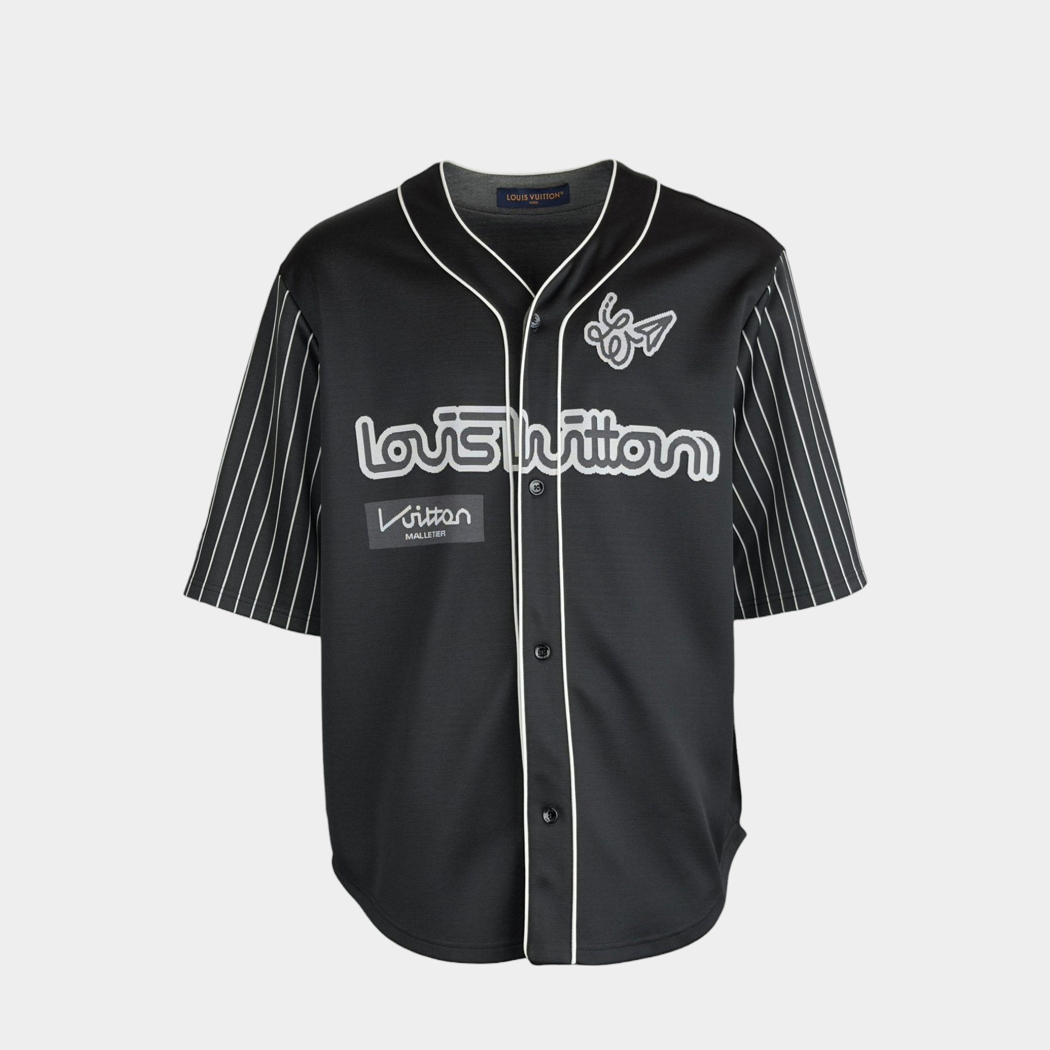 Louis Vuitton Baseball Button Up Jersey