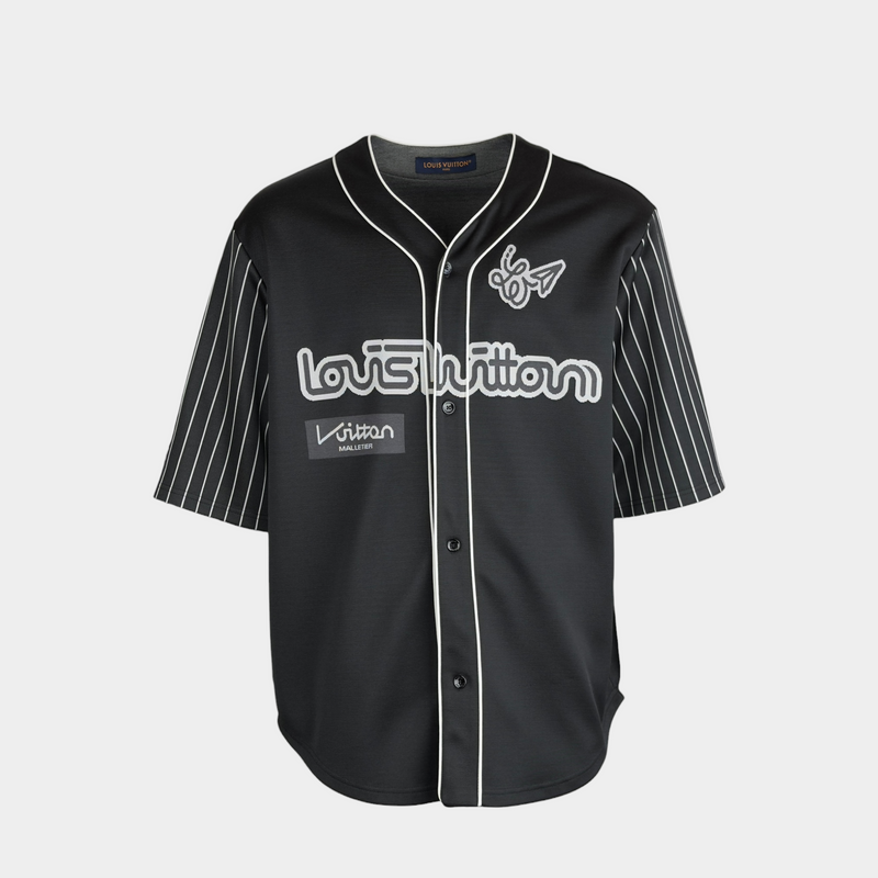 Louis Vuitton Baseball Button Up Jersey