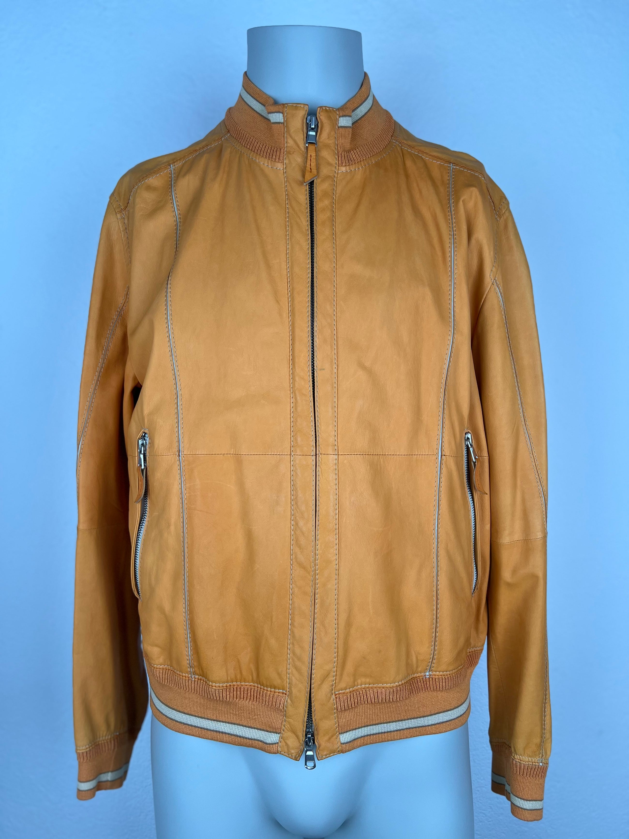 Leather Jacket Cross