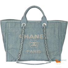 Chanel Deauville Denim Tote Bag
