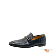 Gucci Jordaan Crocodile Loafer