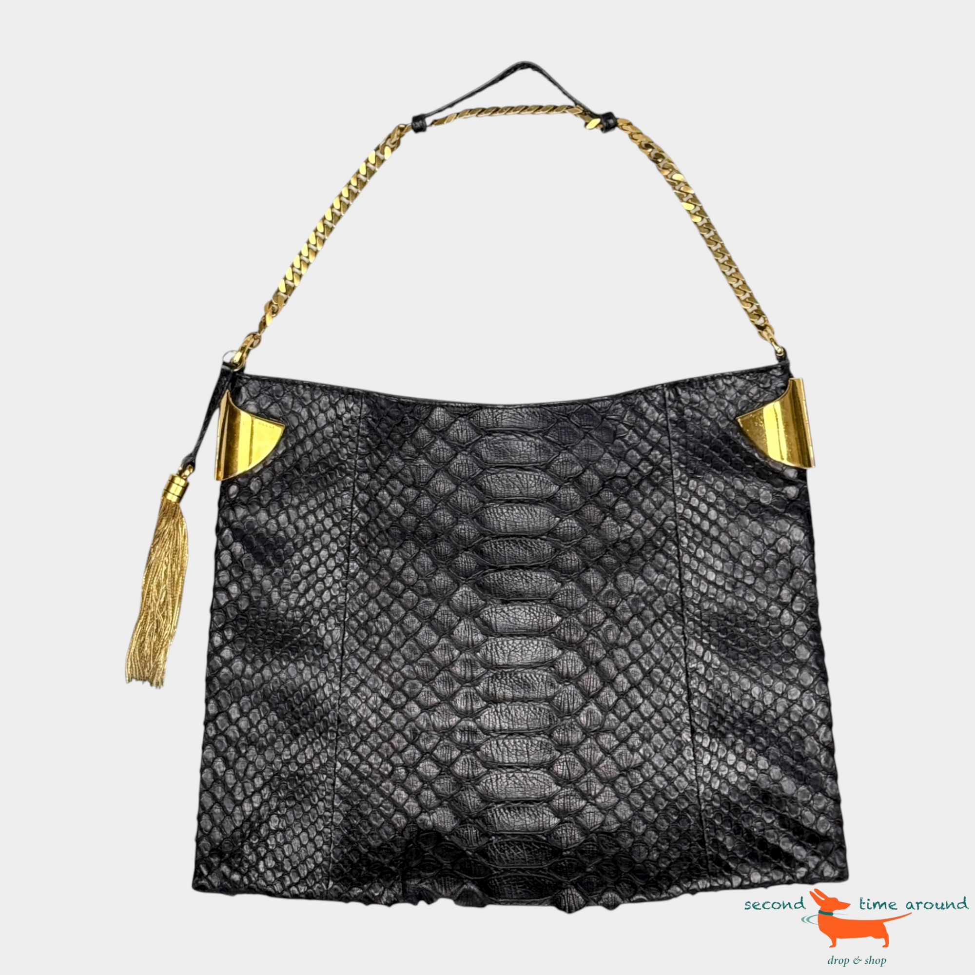 Gucci Python 1970 Hobo Bag