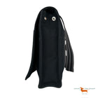 Hermes Black Toile Canvas Herline Messenger Bag