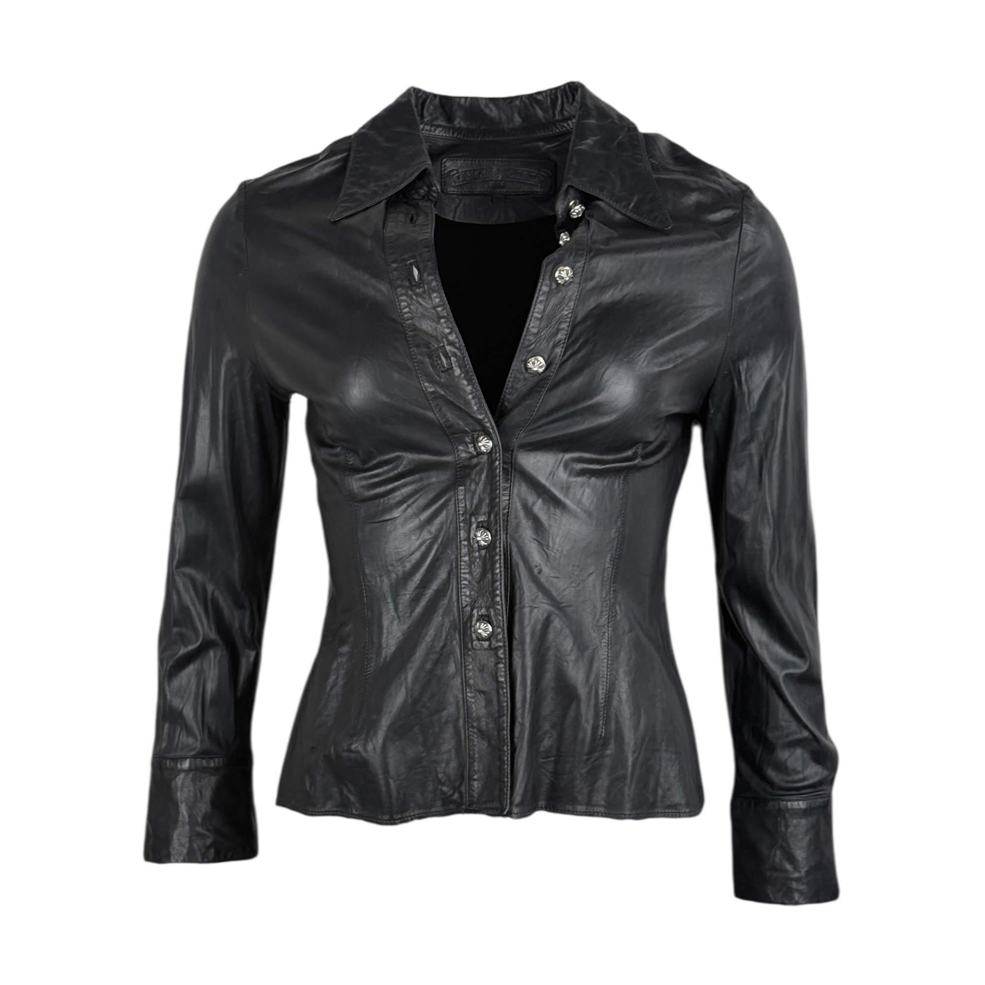 Chrome Hearts women’s Leather Shirt