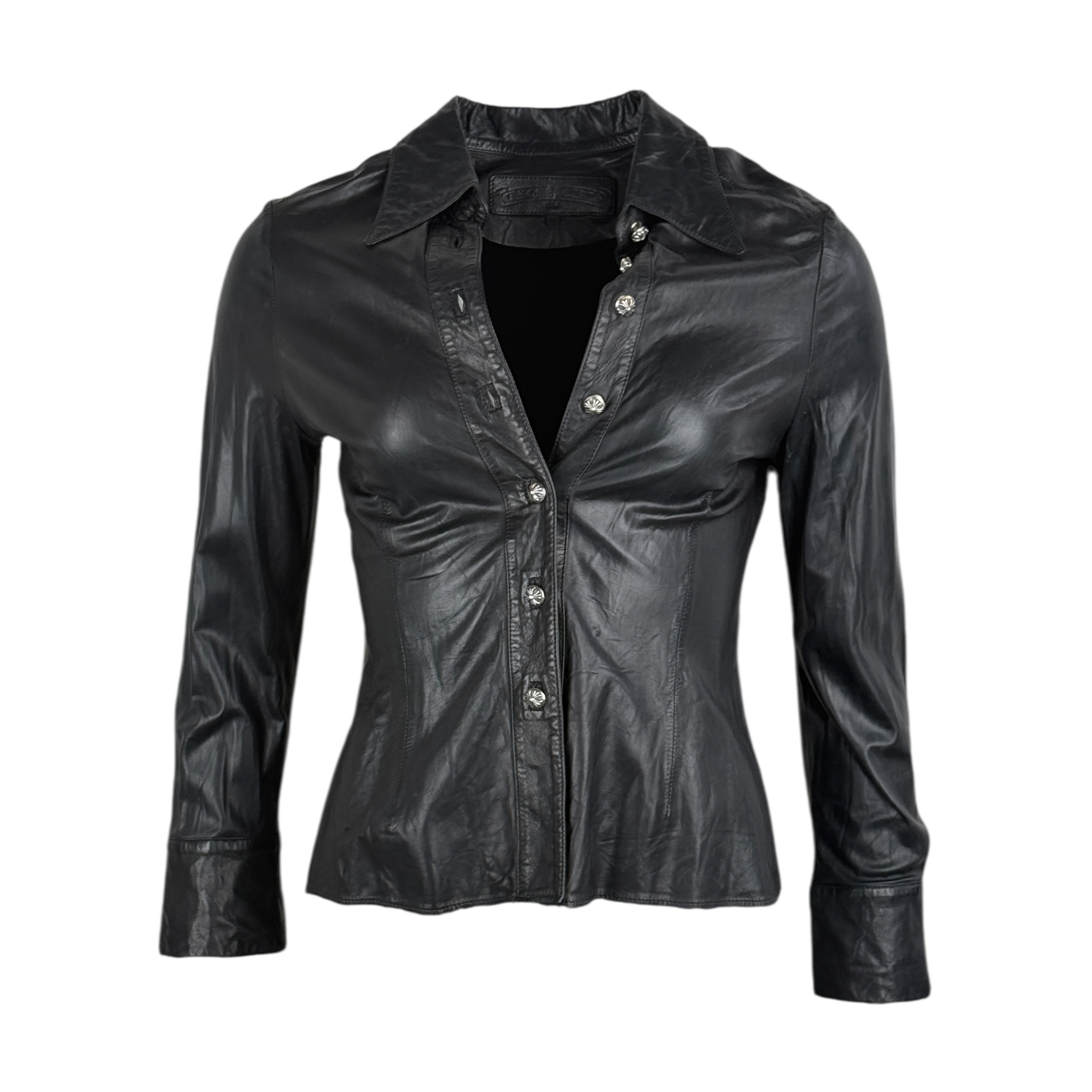 Chrome Hearts women’s Leather Shirt
