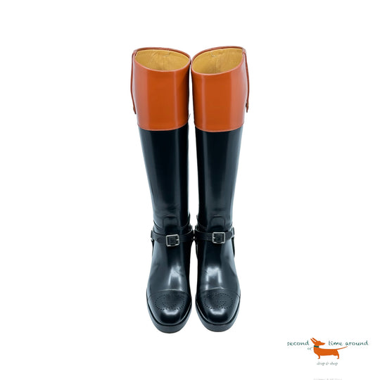 Gucci Horsebit knee-high boots