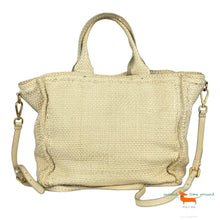 Prada Madras Woven Tote Bag