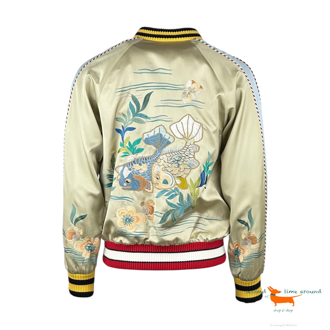 Gucci Disney Collaboration Donald Duck Bomber Jacket