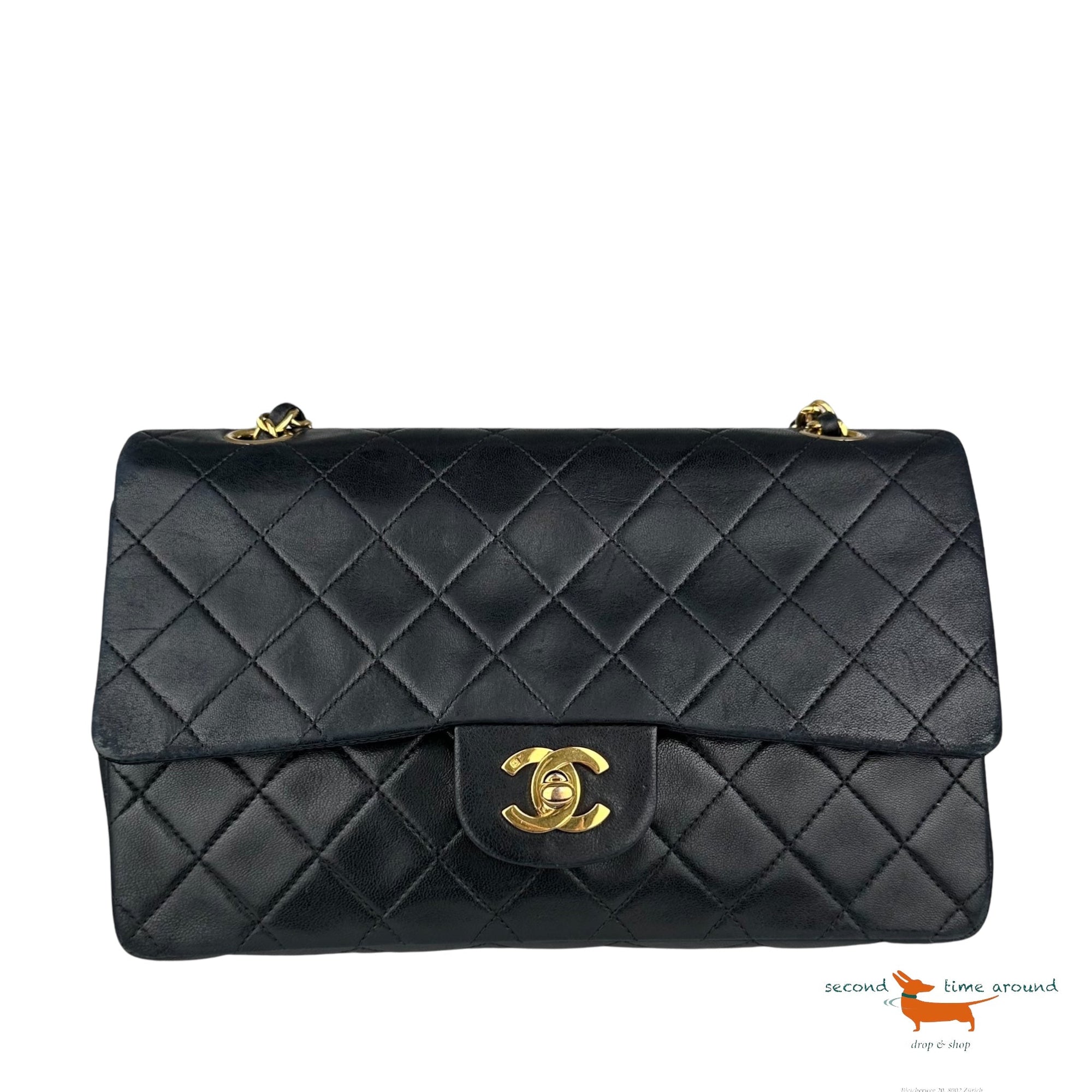 Chanel Vintage Double Flap 1989 - 1991 Bag