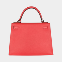 Hermes Kelly II Sellier 28 Epsom Jaipur Red Bag