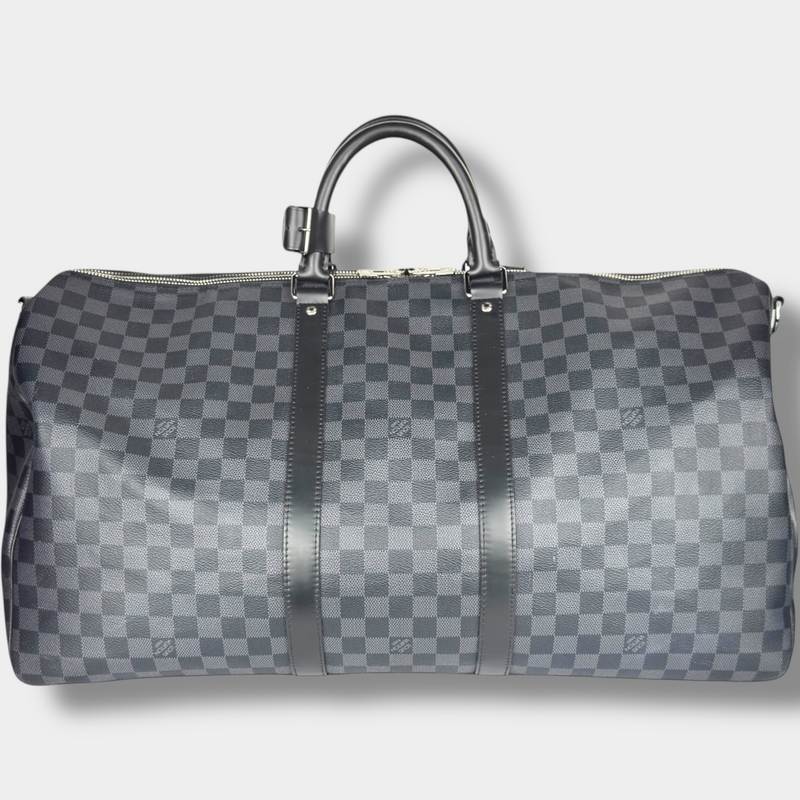 Louis Vuitton Damier Graphite Keepal 55 Bag
