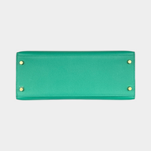 Hermes Kelly II Sellier 28 Epson Green Bag