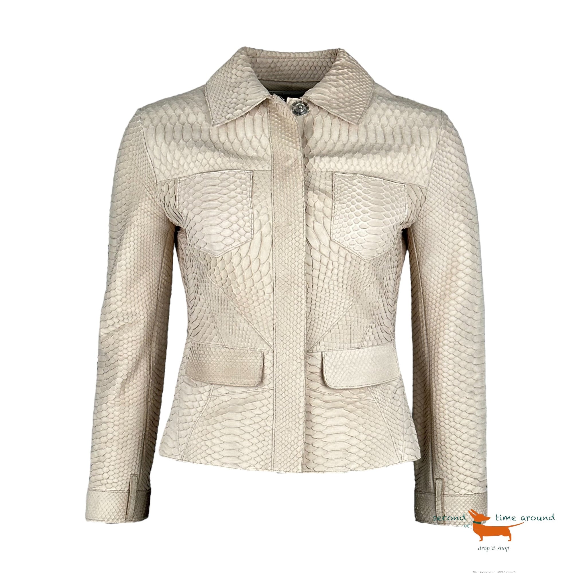Christian Dior Python Leather Jacket