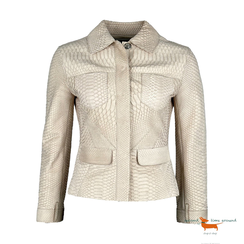 Christian Dior Python Leather Jacket
