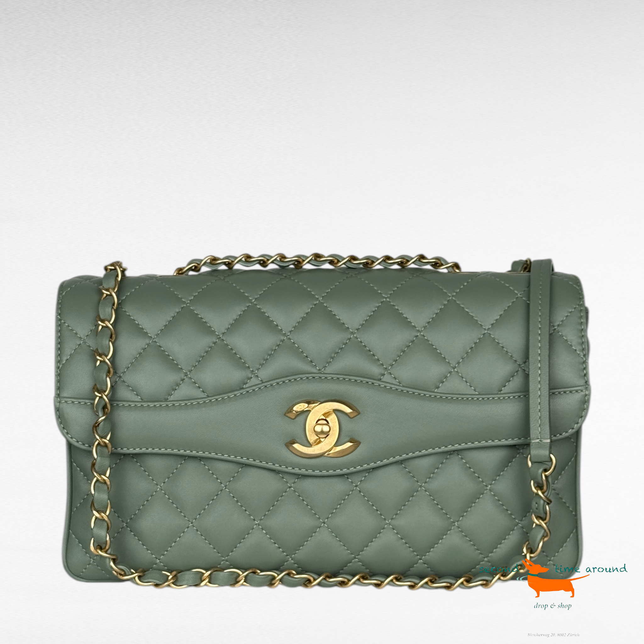 Chanel Curved Flap Bag