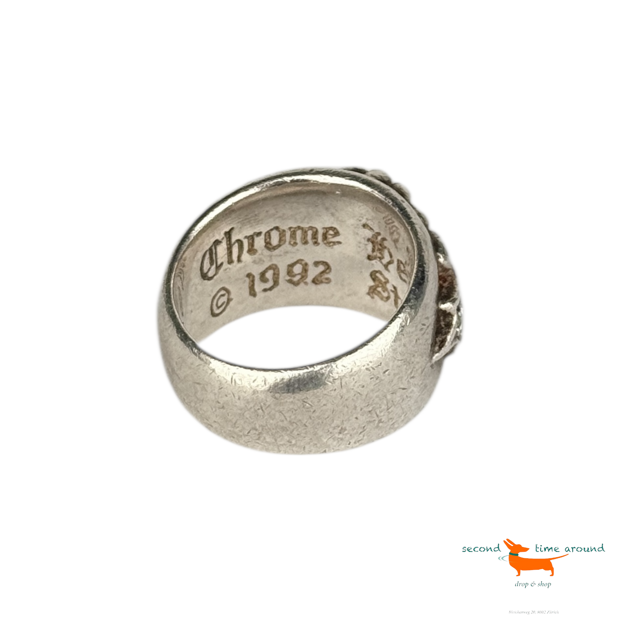 Chrome Hearts Ring with Diamonds 1992