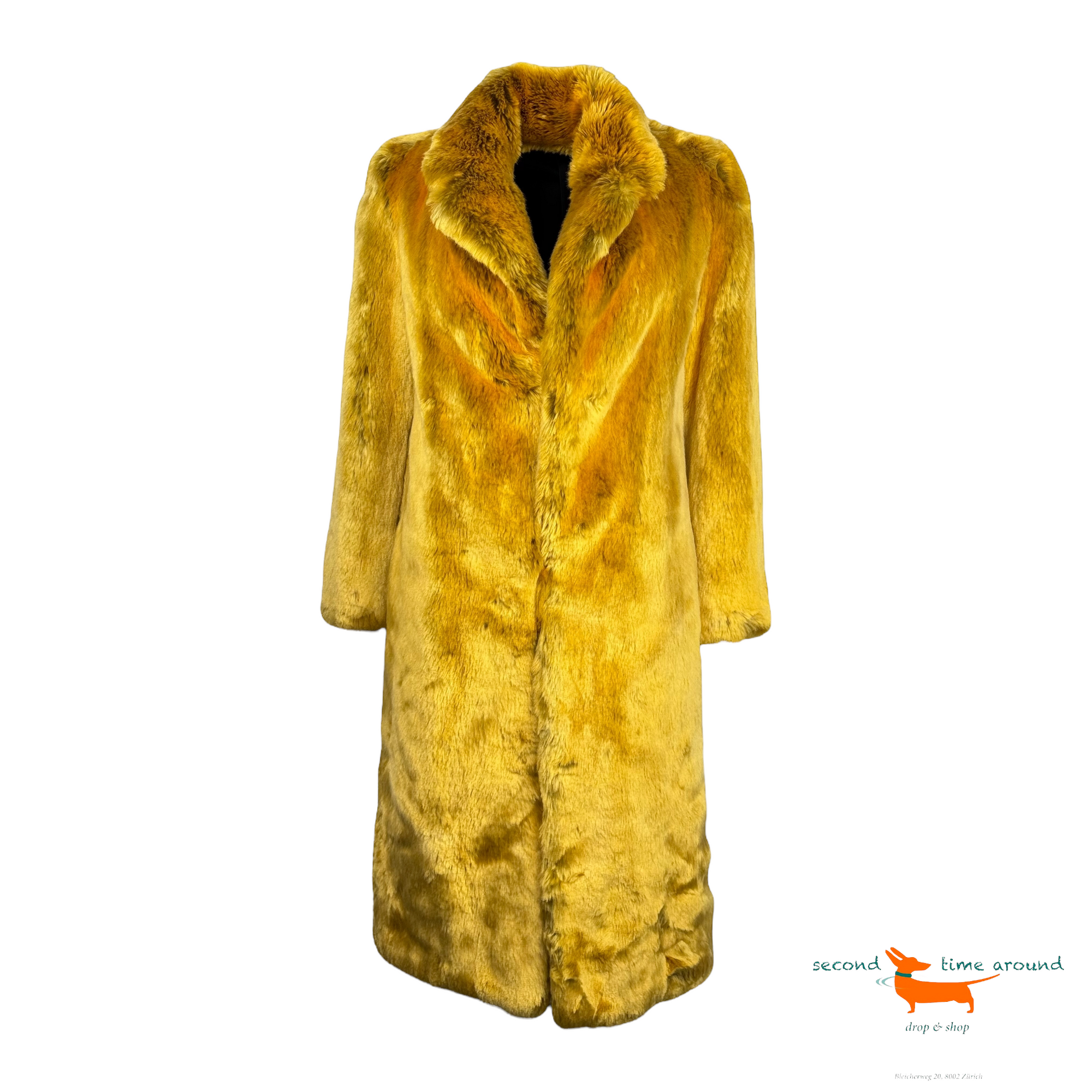 Calvin Klein Faux Fur Coat