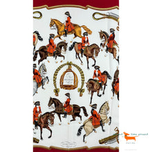 HERMÈS Silk Scarf Repriseby Philippe Ledoux 1970