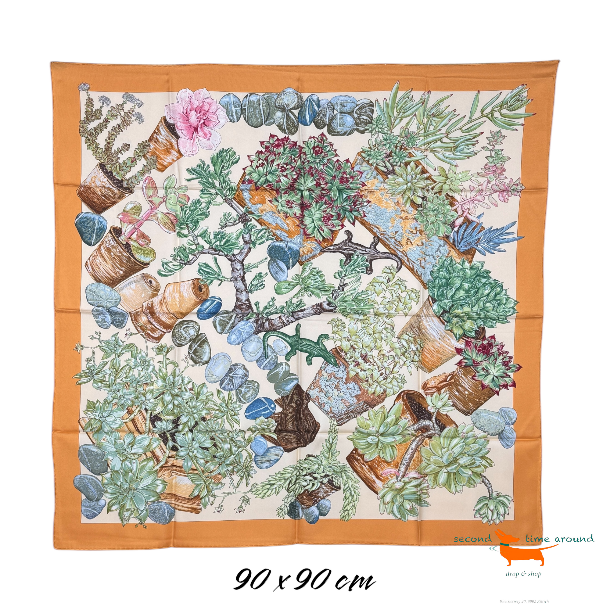 Hermes Silk Scarf