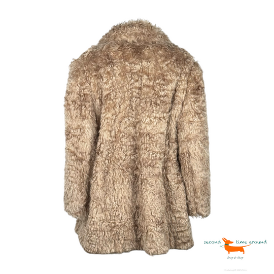 Louis Vuitton Oversized Faux Fur Coat