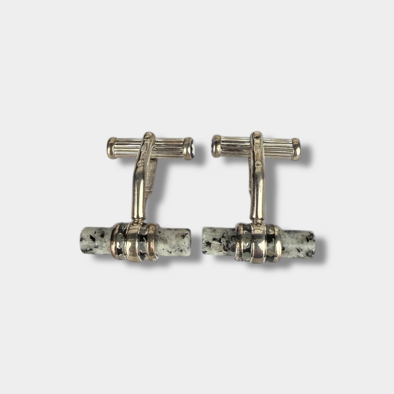 Montblanc Silver Cufflinks