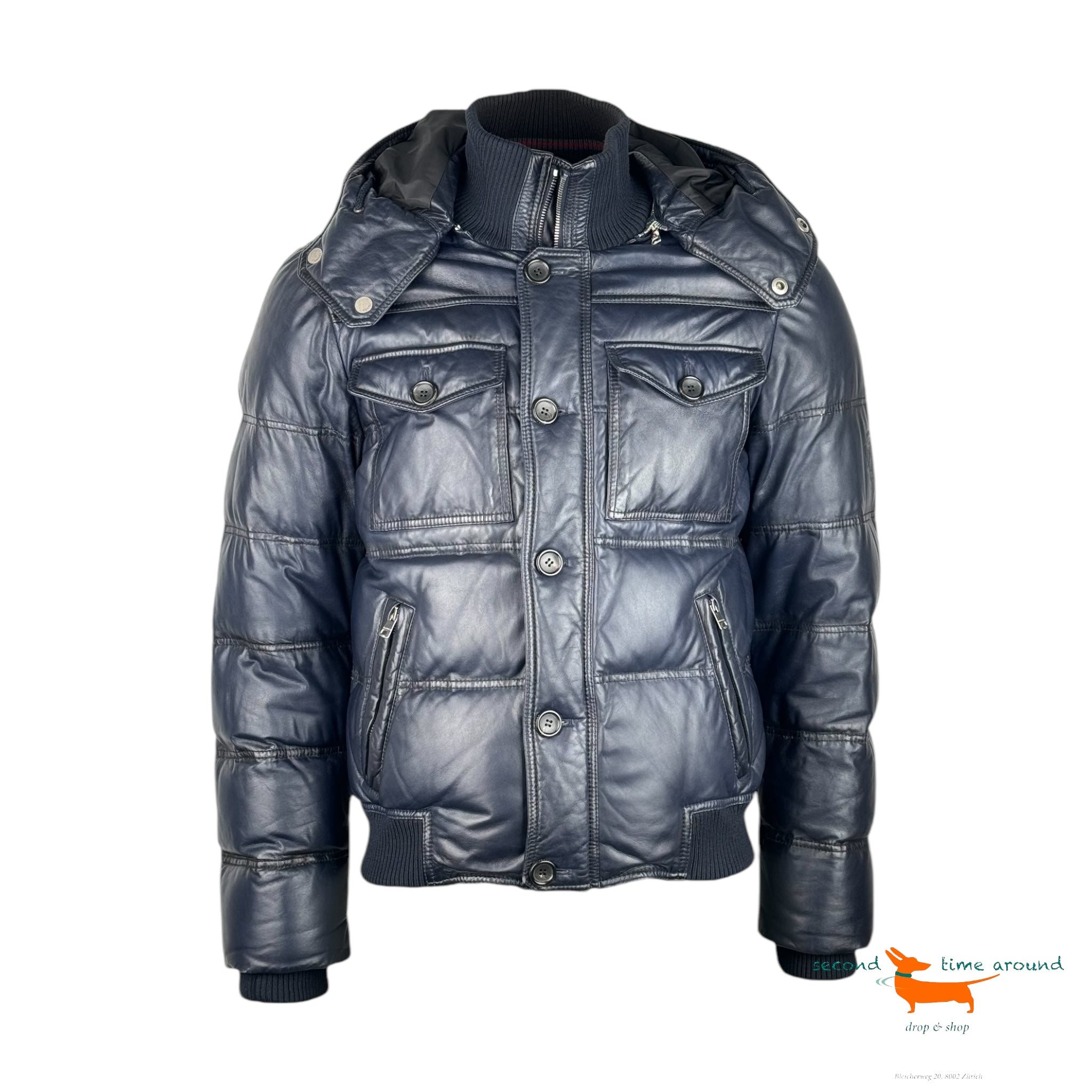 Gucci Down Leather Jacke