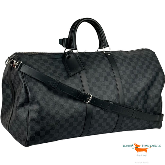 Louis Vuitton Keepall 55 BA.D.Grap Bag