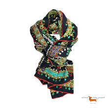 Hermes Scarf Cashmere Silk Parures des Maharajas