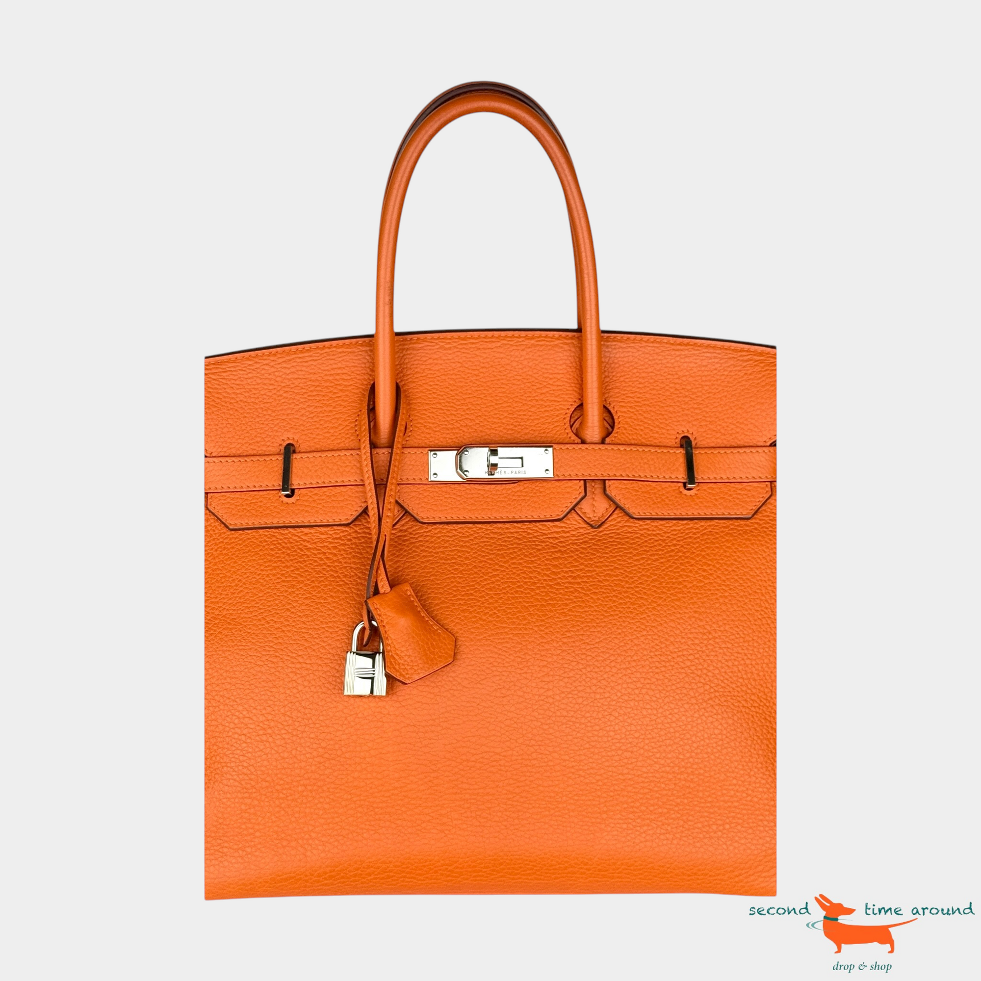 Hermes Birkin 30 Togo Leather Bag