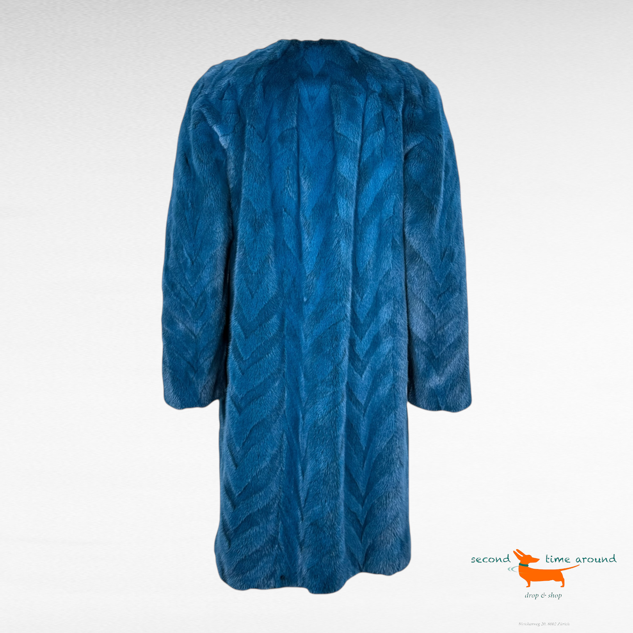 Hermes Mink Coat with Scarf