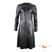 Gianni Versace Leather Coat