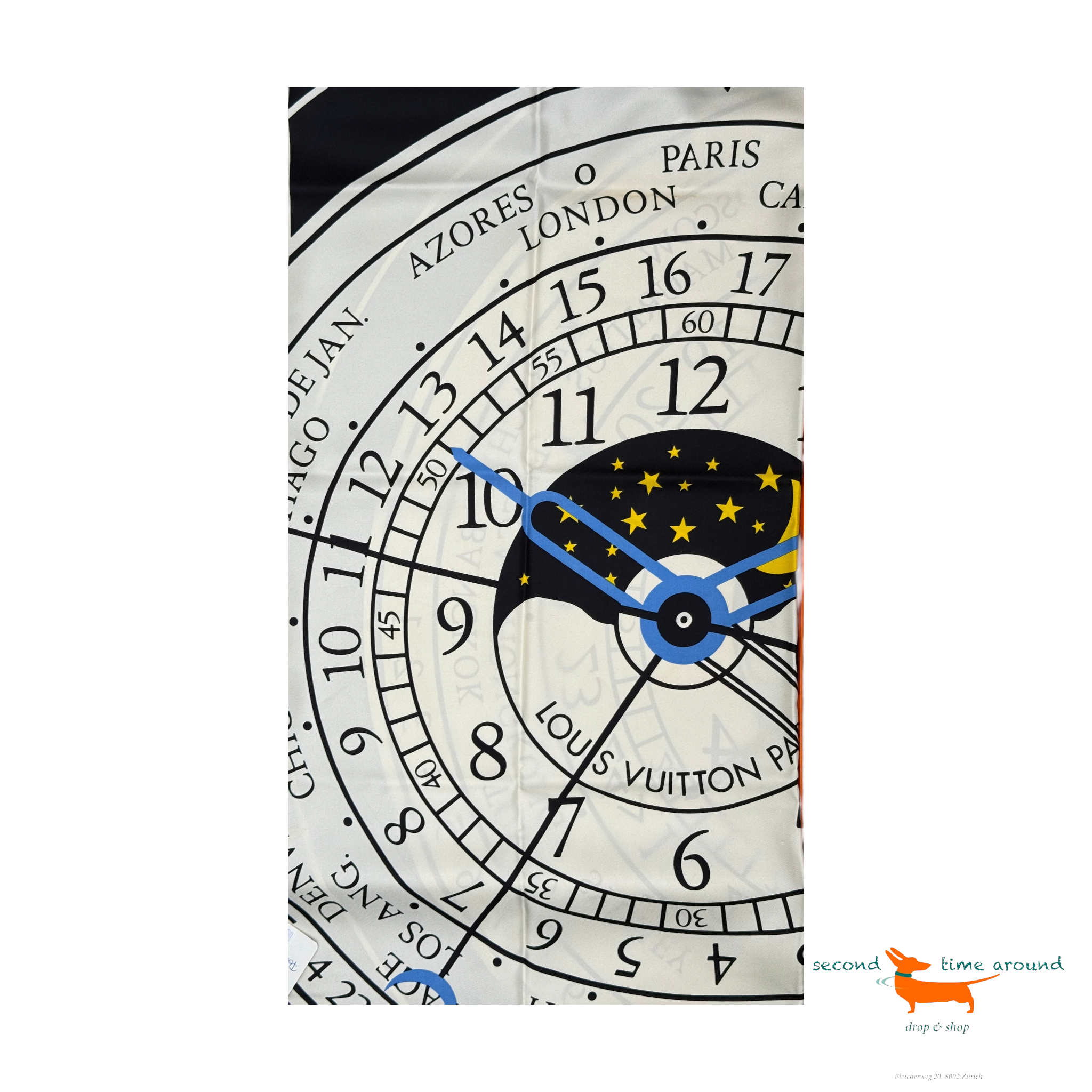 Louis Vuitton Le Temps du Voyage Foulard by Gae Aulenti