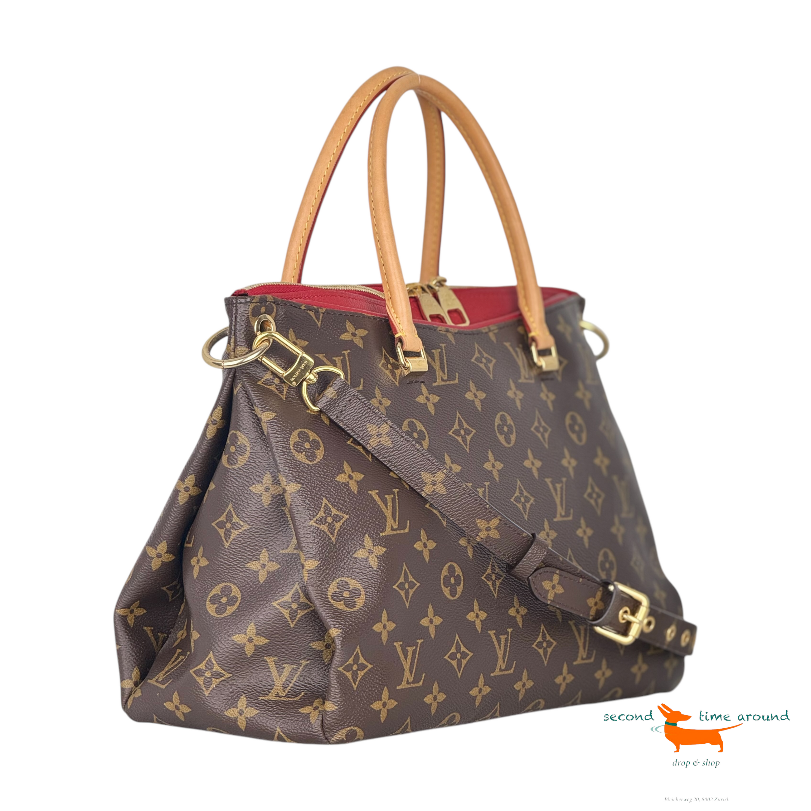 Louis Vuitton Pallas MNG Cerise Bag