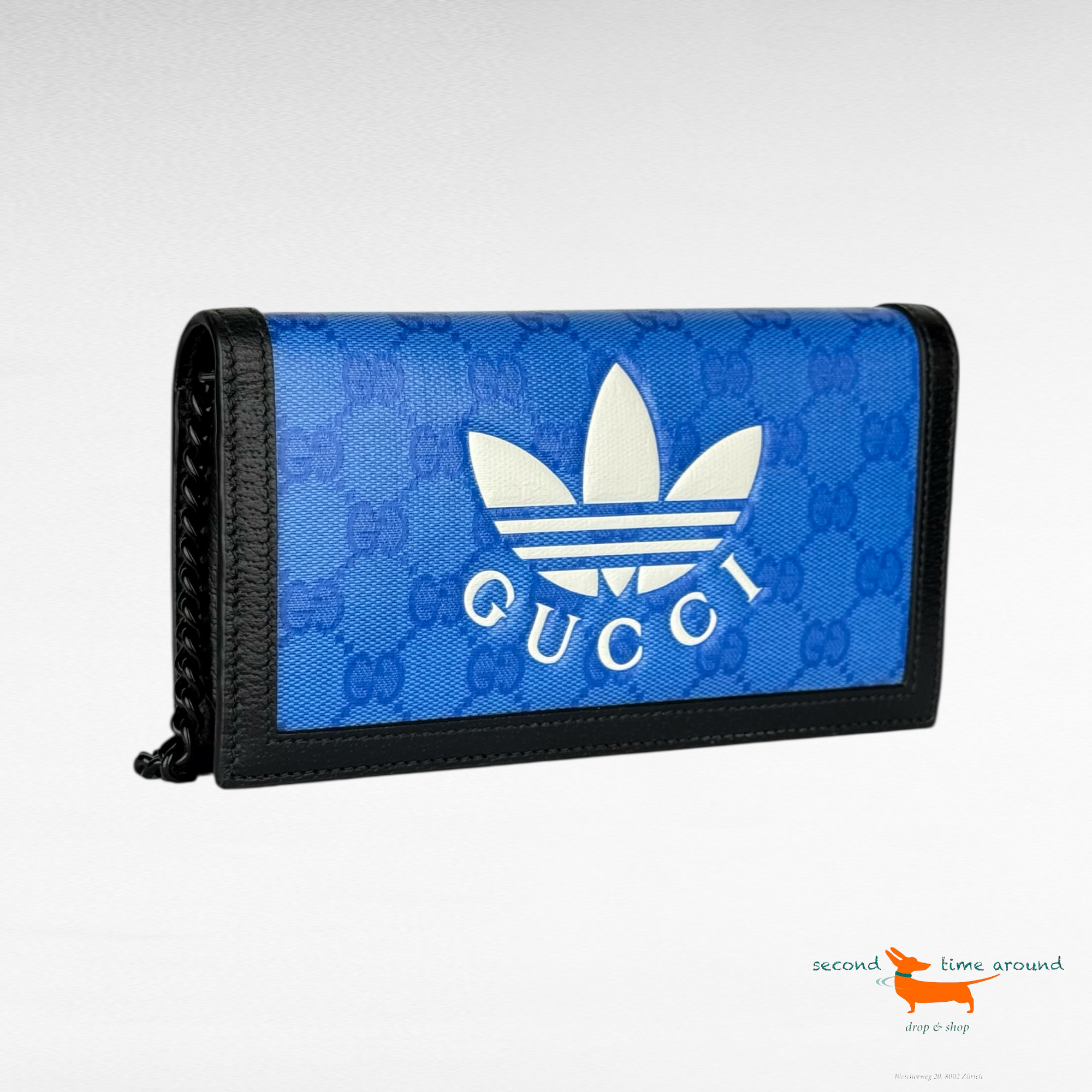 Gucci X Adidas GG Supreme Minaudière Bag