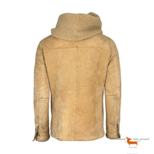 Balmain Hoodet Shearling Jacket