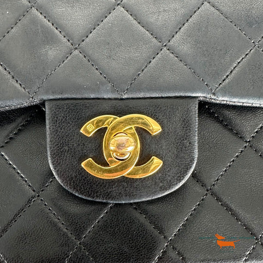 Chanel Vintage Double Flap 1989 - 1991 Bag