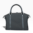 Gucci Monogram GG Charm Dome 
Satchel Bag