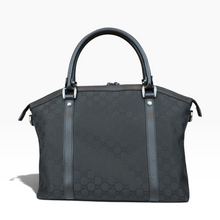 Gucci Monogram GG Charm Dome 
Satchel Bag